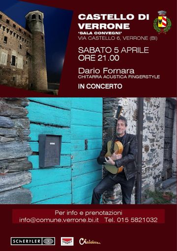 Dario Fornara torna in concerto a Verrone