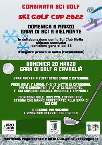 Fine settimana, combinata Sci - Golf tra Cavaglià e Bielmonte Fine settimana, combinata Sci - Golf tra Cavaglià e Bielmonte