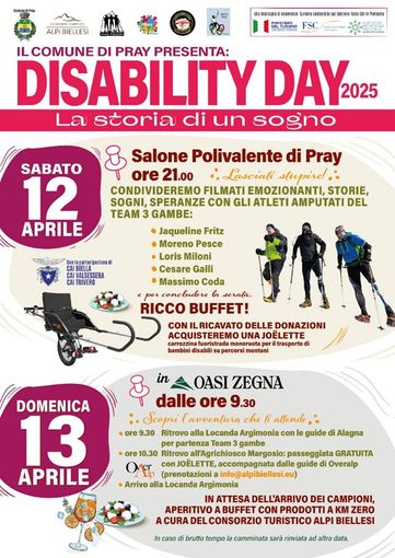 Pray, solidarietà e inclusione al centro: due eventi dedicati.