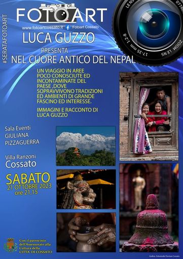 Nel cuore antico del Nepal, a Cossato il racconto fotografico di Luca Guzzo - Foto pagina FB Fotoart Cossato