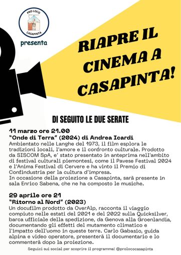 casapinta cinema