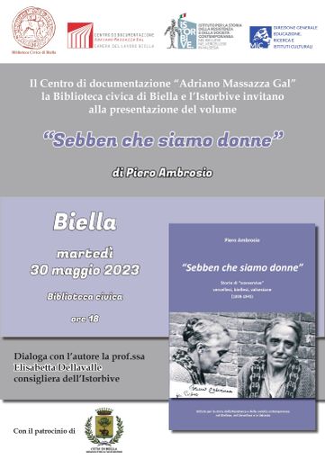 "Sebben che siamo donne", la presentazione domani in biblioteca