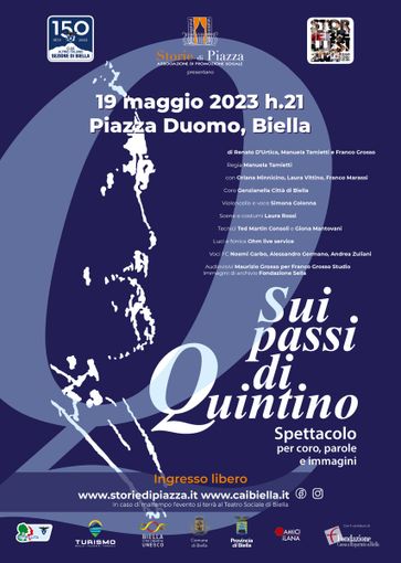 Storie di Piazza presenta "Sui passi di Quintino" per i 150 anni de CAI Biella