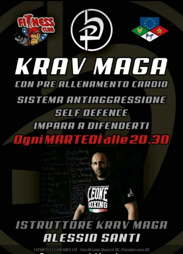 Krav Maga con l'istruttore Alessio Santi