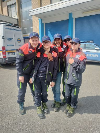 I ragazzi dell'Ass. Triade, SOS Autismo all'Adunata