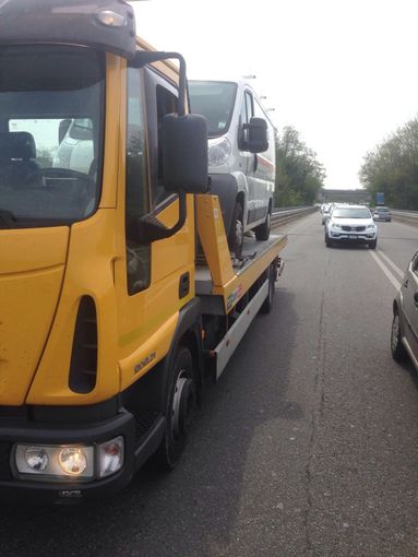 Tamponamento sul ponte della tangenziale FOTOGALLERY