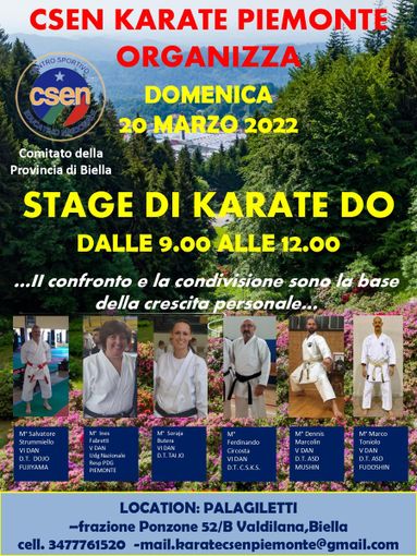 Valdilana capitale del Karate Valdilana capitale del Karate