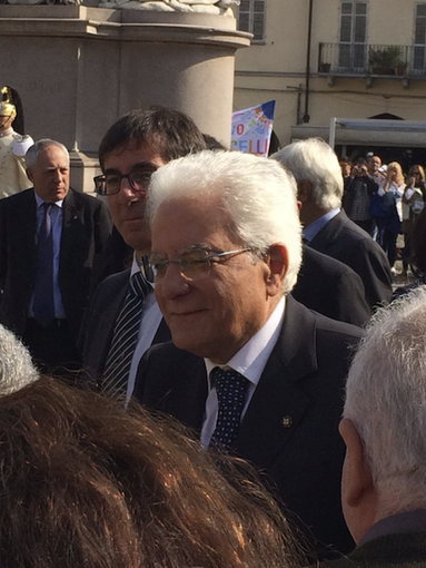 Canale Cavour compie 150 anni, Sergio Mattarella in visita a Vercelli Canale Cavour compie 150 anni, Sergio Mattarella in visita a Vercelli