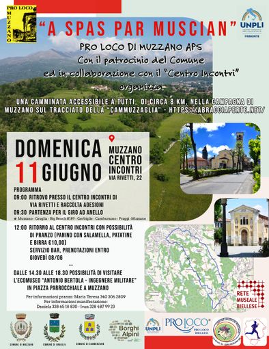 A Muzzano c'è "A spas par Muscian"