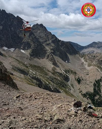 Valdieri, soccorso alpinista