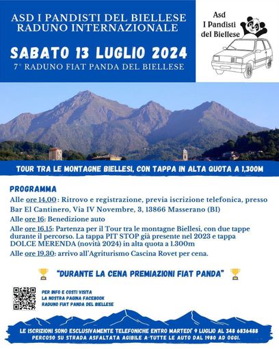 Raduno Pandisti del Biellese: presentato il tour del territorio. Raduno Pandisti del Biellese: presentato il tour del territorio.