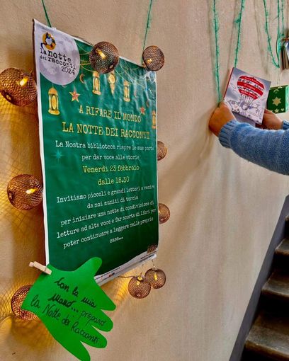 A Biella La Notte dei Racconti: condivisione di letture e narrazioni - Dalla pagina Facebook della Città di Biella.