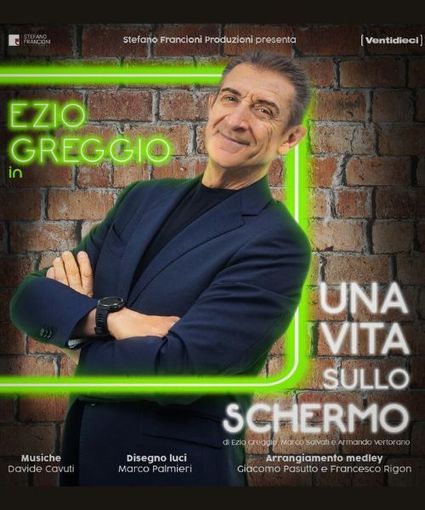 Ezio Greggio al teatro di Cossato: "Una vita sullo schermo".