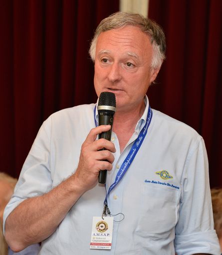 La Scuderia Giovanni Bracco al via della 6° “Biella Classic, il Presidente Cesare Brovarone - Foto Scuderia Giovanni Bracco