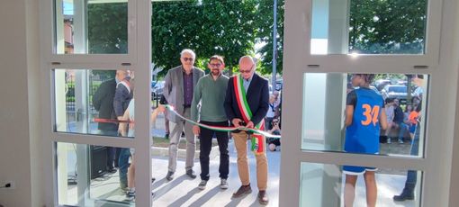 Ponderano, taglio del nastro per la nuova palestra