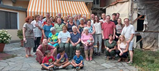 A Rena di Camburzano una grande festa per i 92 anni di Ciro Giorgi: due giorni per celebrare il decano della frazione