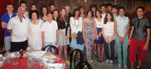 Occhieppo Inferiore - Il grazie degli alunni della 3° A ai loro professori