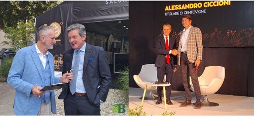 Sul palco di Parola Bolle, Carlo Preve e  Alessandro Ciccioni