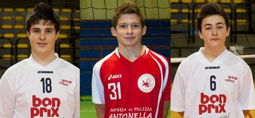 Lorenzo Silvestrini, Luca Sartini e Matteo Manti