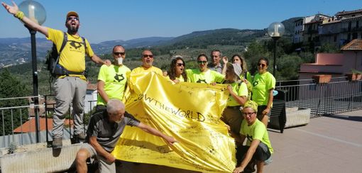 Il Cammino di Oropa si tinge di giallo