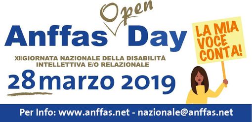 La mia voce conta, tutto pronto per l’Anffas Open Day