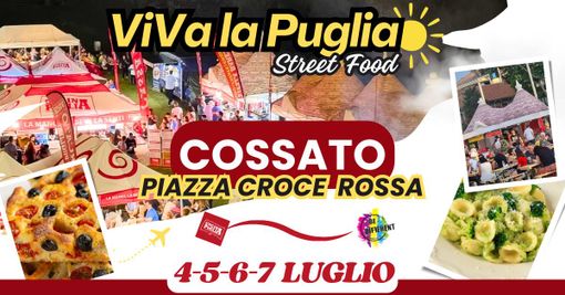 Cossato: Arriva “Viva la Puglia” in Piazza Croce Rossa Cossato: Arriva “Viva la Puglia” in Piazza Croce Rossa