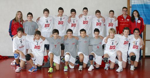 La formazione Under 15 Bonprix Biella Volley