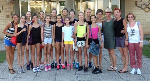 Ginnastica Ritmica - Letizia Alberti ai collegiali nazionali di Fano