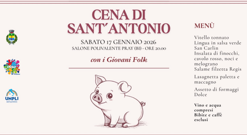 A Pray si festeggia il patrono, Sant'Antonio Abate