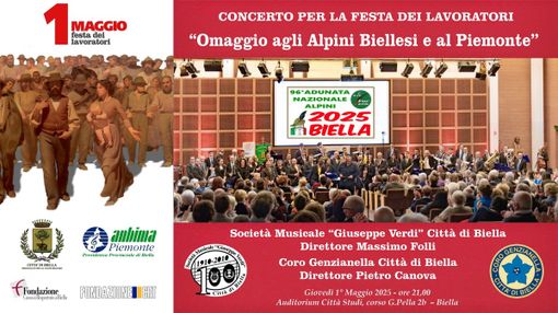 Il concerto del 1° maggio dalla banda Verdi in onore degli Alpini Il concerto del 1° maggio dalla banda Verdi in onore degli Alpini