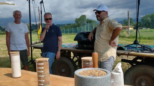 Maurizio Rivolta, vicepresidente FAI alla terza Festa dell'Abbondanza Maurizio Rivolta, vicepresidente FAI alla terza Festa dell'Abbondanza