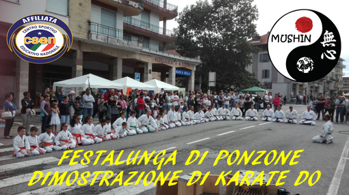 Karate Do: Dimostrazione di Mushin durante la Festalunga di Ponzone