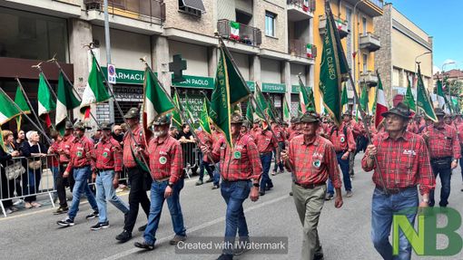 96a Adunata Alpini a Biella 11 maggio, Sfila il Piemonte con le sue province FOTOGALLERY