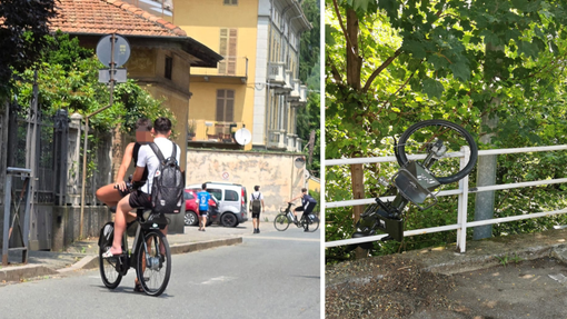 Vandalizzate le bici del bike sharing biellese: ennesimo episodio a Ronco Biellese