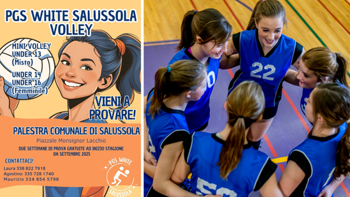 Salussola: riparte la stagione della PGS White Volley Salussola: riparte la stagione della PGS White Volley