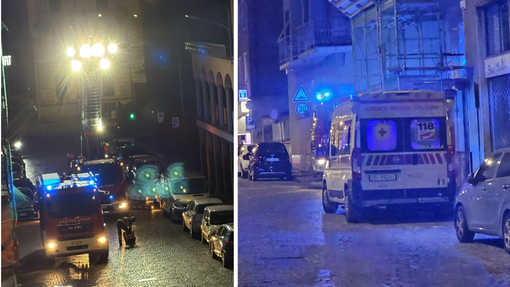 Biella, cade in casa nella notte: anziana soccorsa in via Dante Alighieri