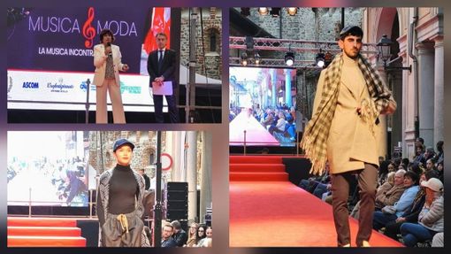 Musica e Moda Invadono il centro di Biella foto e video Riccardo Tosi