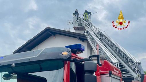 Incendio al camino, a Candelo e Cerrione arrivano i Vigili del Fuoco (foto di repertorio)