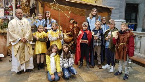 Il presepe vivente dei bambini di Cavaglià Il presepe vivente dei bambini di Cavaglià