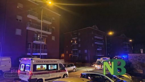 Incendio a Biella, Chiavazza: morto uomo, condòmini in fuga e diversi intossicati foto e video Mauro Benedetti per newsbiella.it