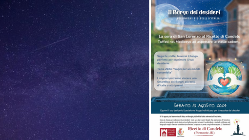 Candelo, la notte di San Lorenzo si celebra al ricetto.