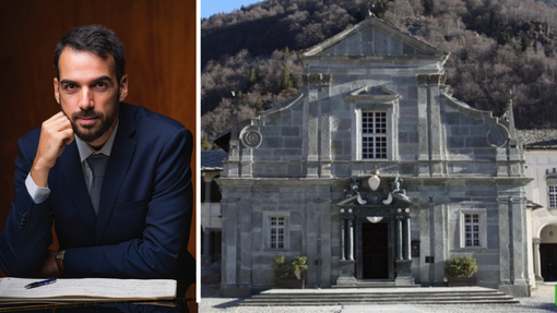 Andrea Benedetto in Concerto al Santuario di Oropa: “Neve sulla pietra, poi uno sguardo”. Andrea Benedetto in Concerto al Santuario di Oropa: “Neve sulla pietra, poi uno sguardo”.