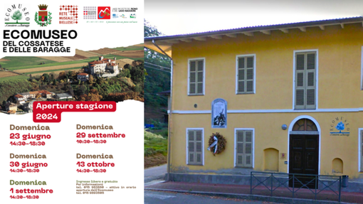Ecomuseo del Cossatese e delle Baragge, prosegue la stagione 2024. Ecomuseo del Cossatese e delle Baragge, prosegue la stagione 2024.