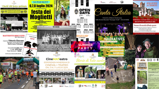 I consigli del fine settimana di newsbiella.it, gli eventi del 5,6 e 7 luglio 2024. I consigli del fine settimana di newsbiella.it, gli eventi del 5,6 e 7 luglio 2024.