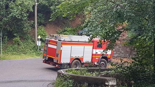 Valdilana: frana in frazione Torello, ma la viabilità resta regolare, foto archivio