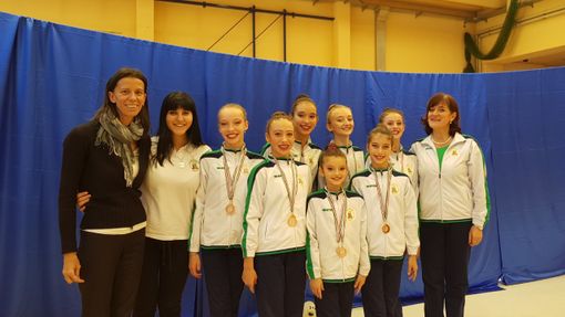 Ginnastica Ritmica: Al Palapajetta la Rhythmic School è cinque volte d'oro