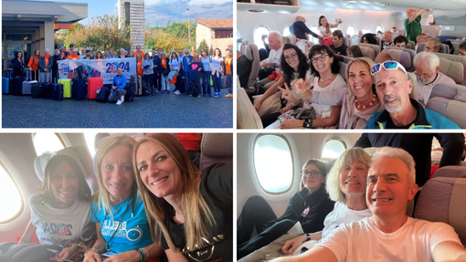 Biella alla conquista della Maratona di New York: 42 podisti rincorrono il sogno americano. Biella alla conquista della Maratona di New York: 42 podisti rincorrono il sogno americano.