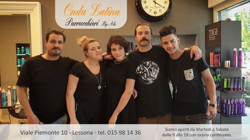 Foto dalla pagina Facebook "Onda Latina Parrucchieri"