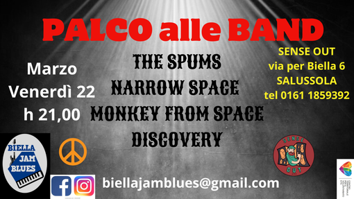 Salussola, Biella Jam Blues presenta “Palco alle Band”.