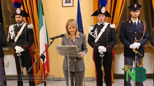 Il saluto dell'Amministrazione Provinciale di Biella al Prefetto uscente Silvana D'Agostino